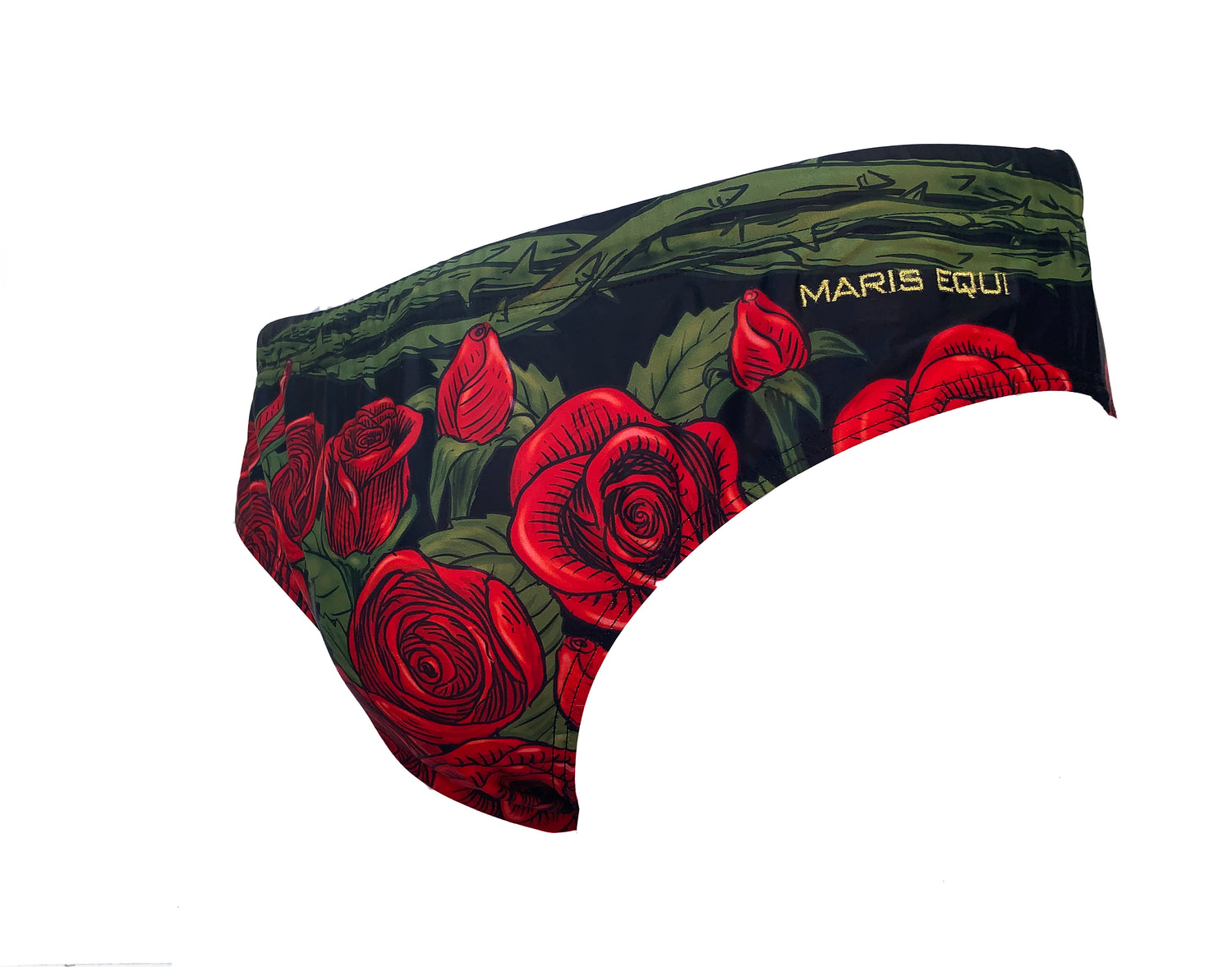 Rozen Red Rose Men's Swim Outfit Collection