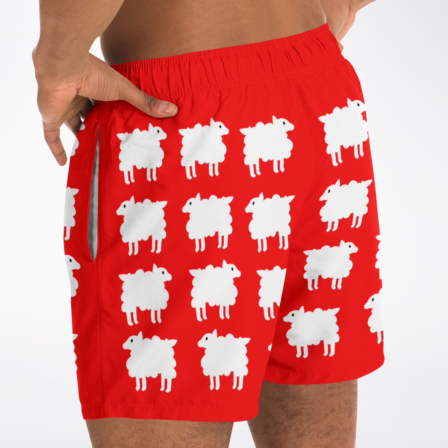Black Sheep Diana Inspired Men's Swim Shorts