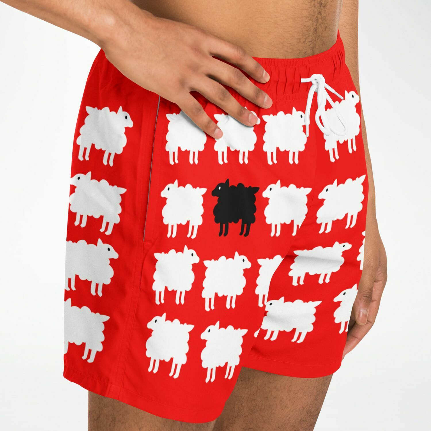 Black Sheep Diana Inspired Men's Swim Shorts