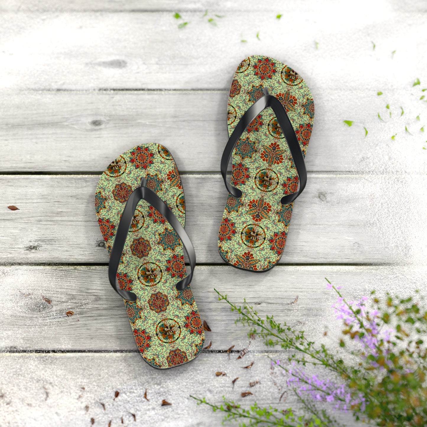 Mosaic Flip-Flops
