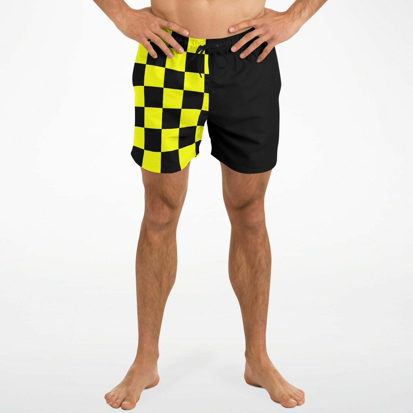 Signals Nautical Inspired Men's Swim Shorts - STOP