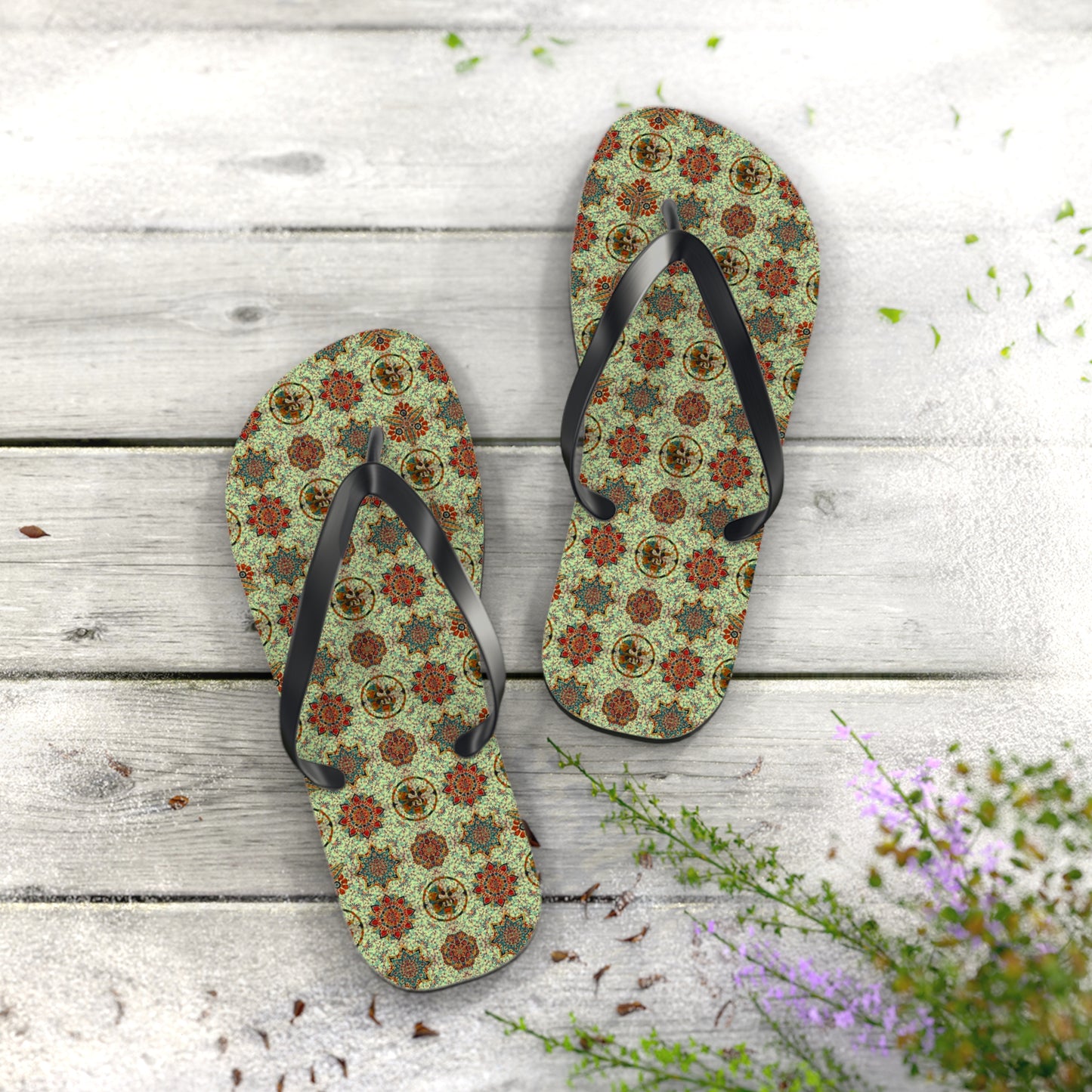 Mosaic Flip-Flops