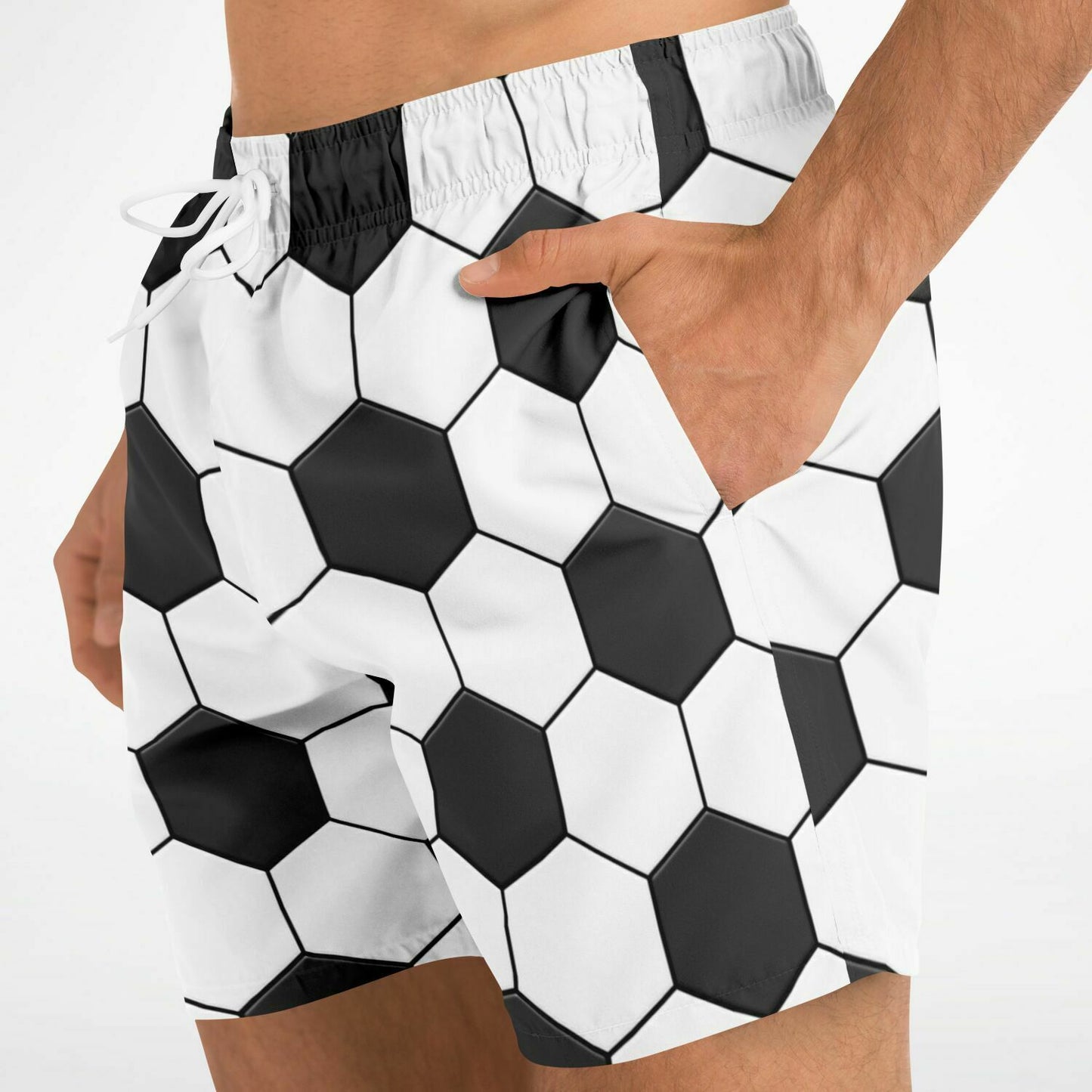 Soccer Ball Men's Swim Shorts