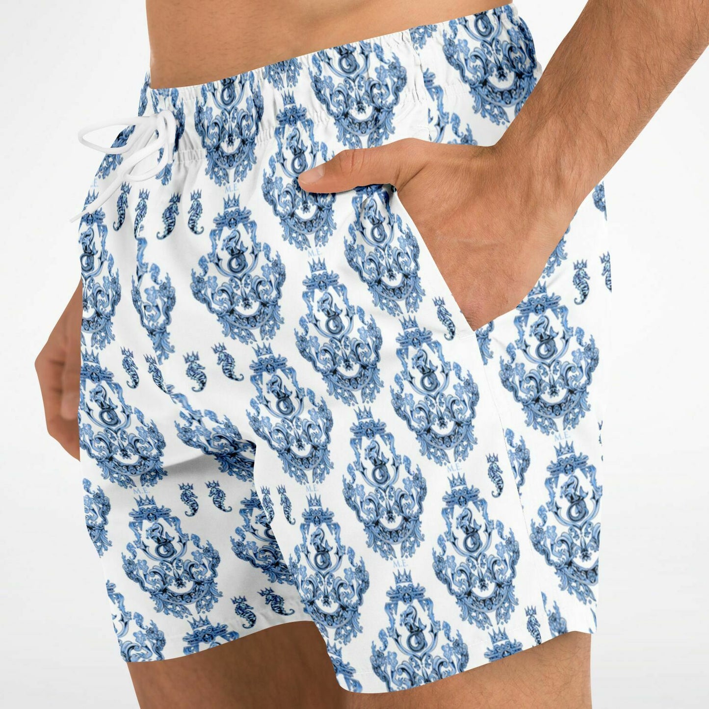 Blue Baroque Men's Swim Shorts