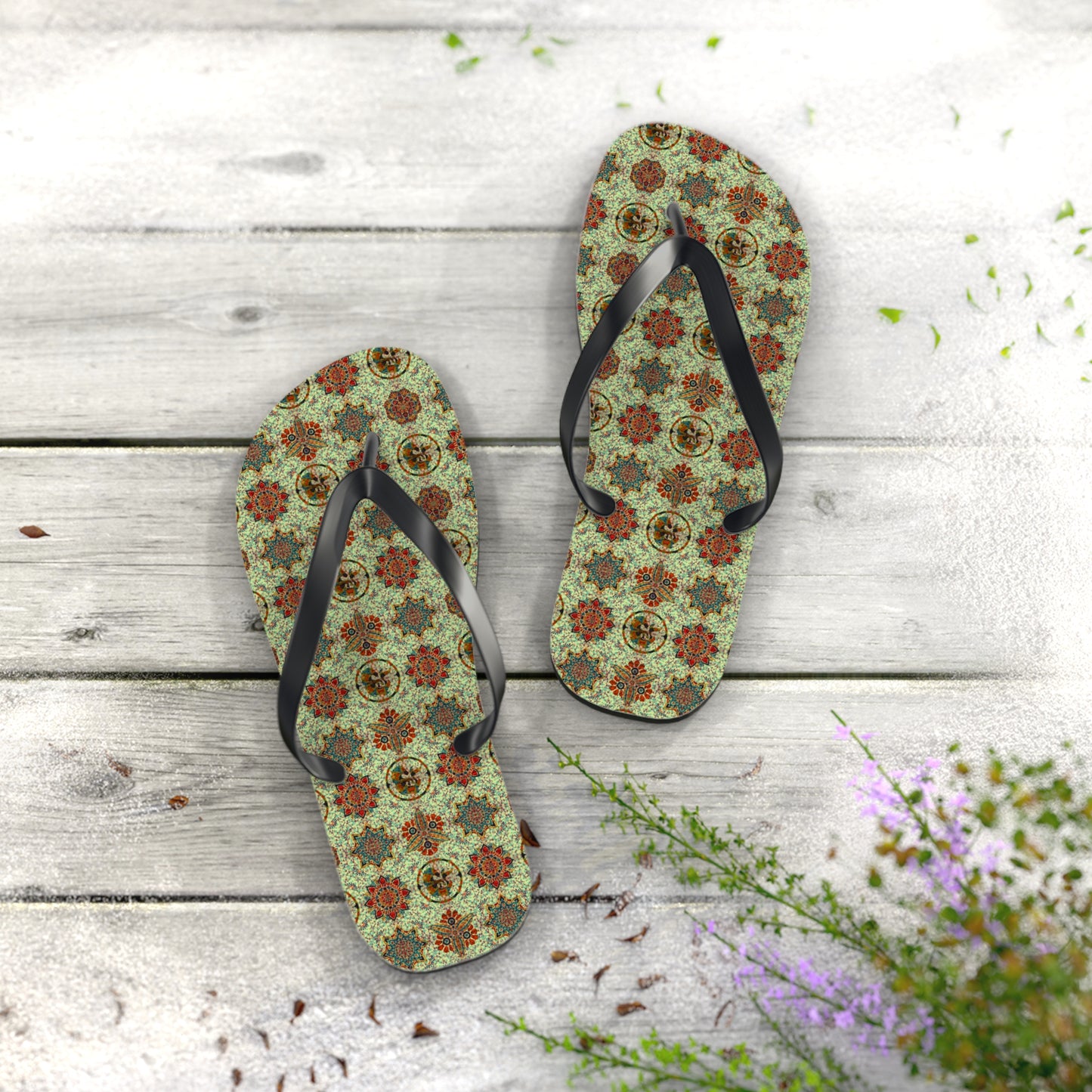 Mosaic Flip-Flops