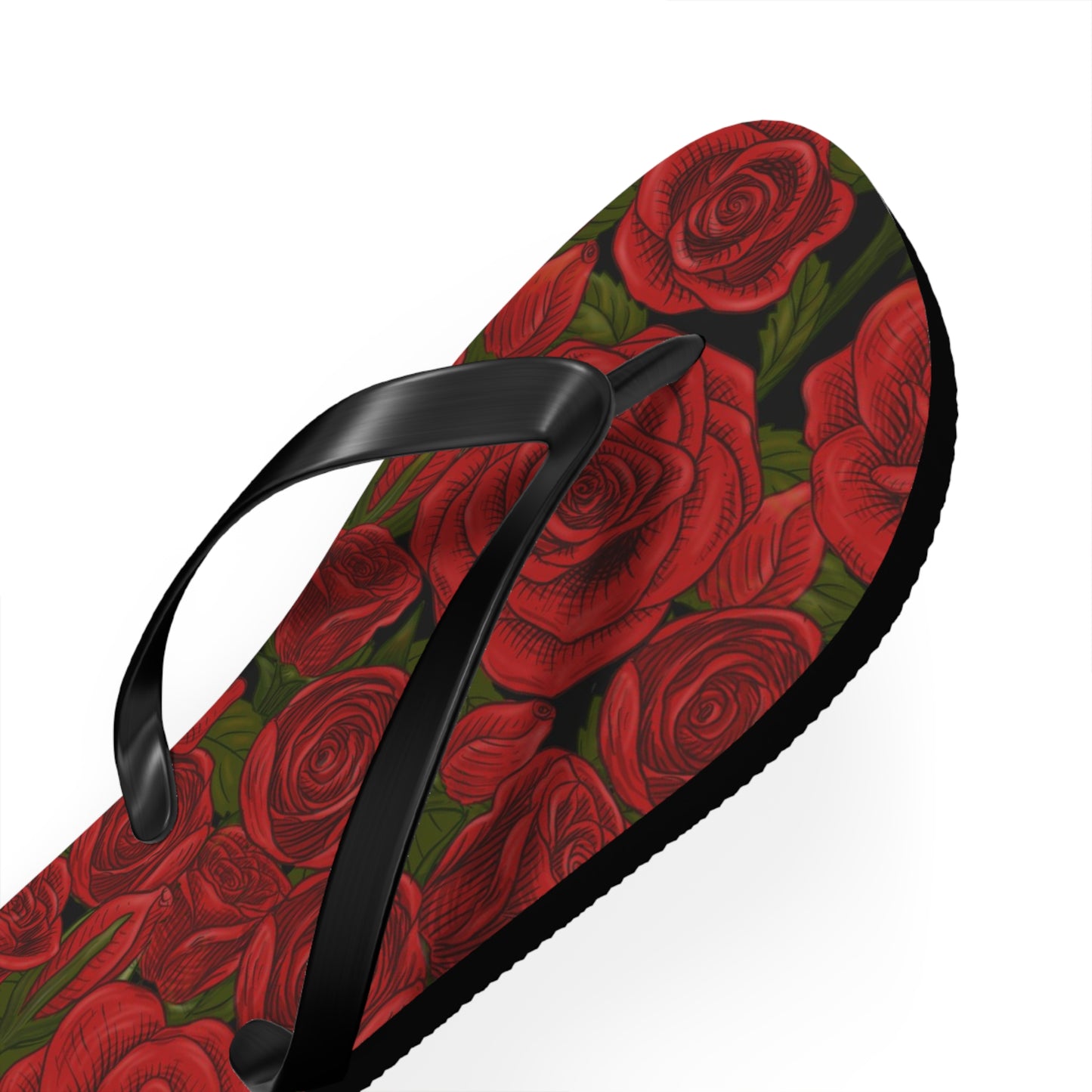 Rozen Red Rose Flip-Flops
