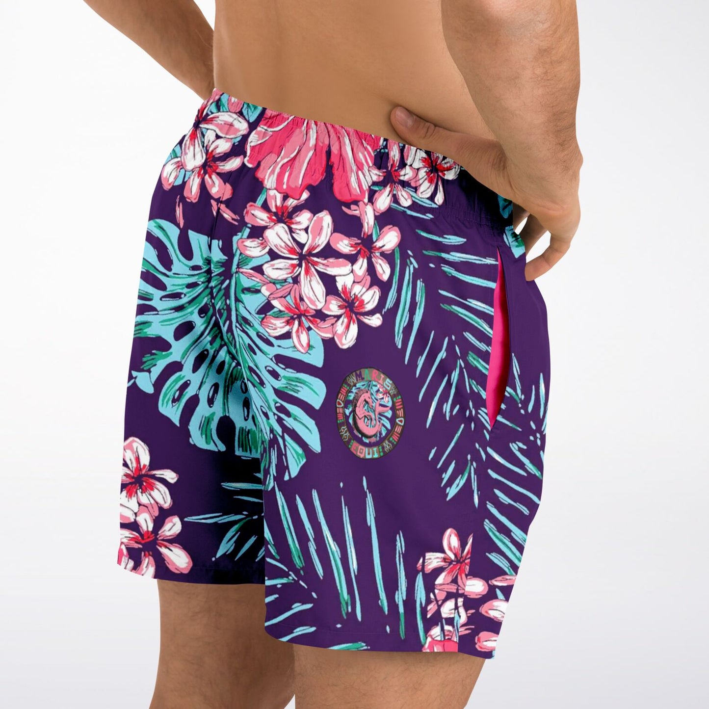 Floral Men's Swim Shorts