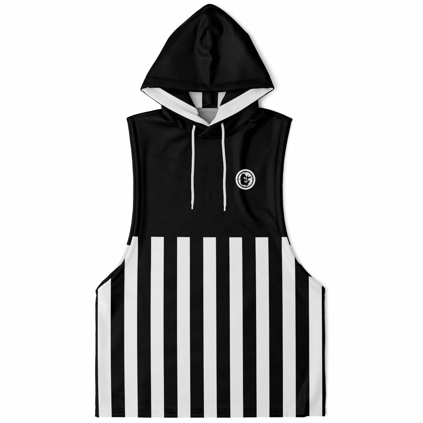 Referee Drop Men's Armhole Cotton Blend Hoodie