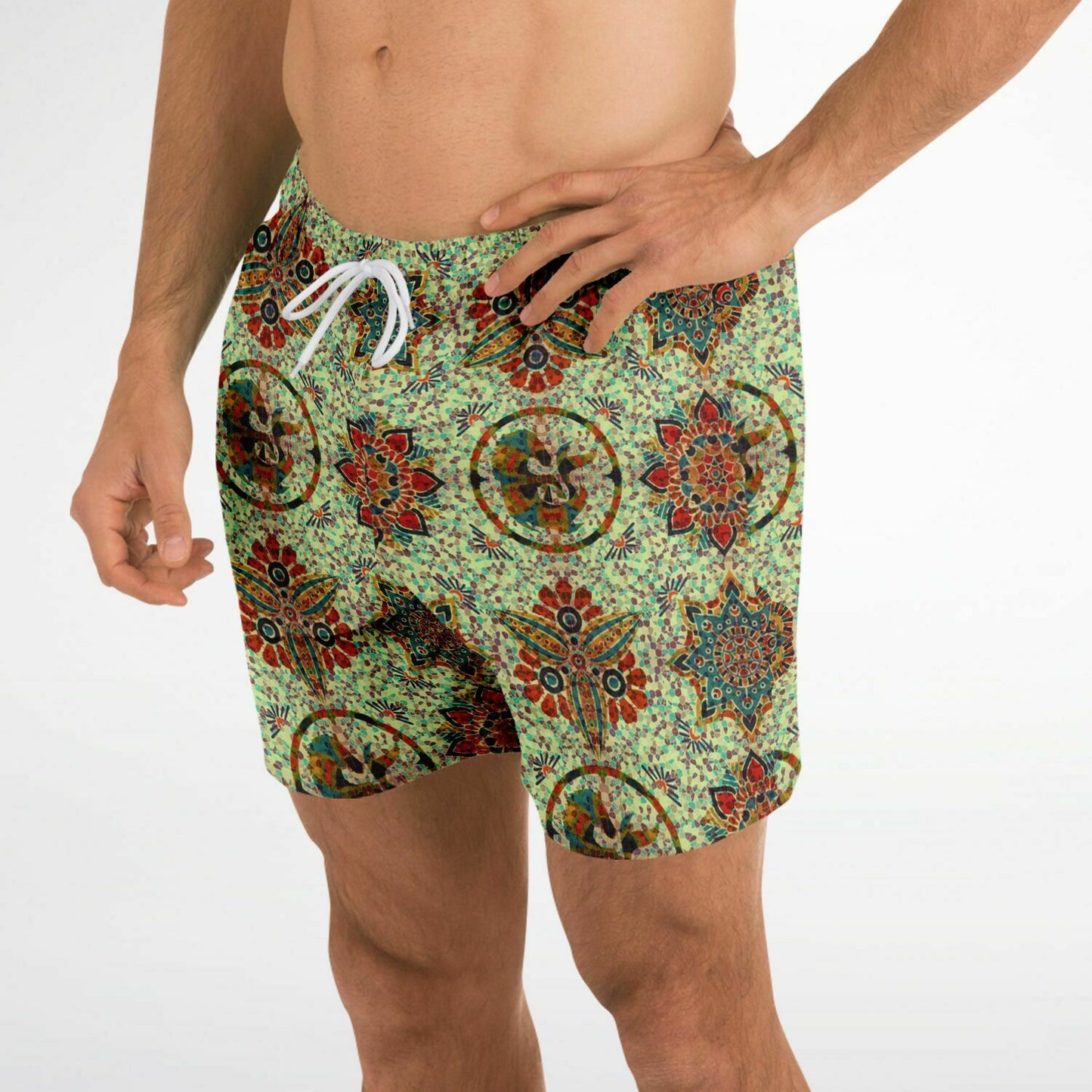 Mosaic Mens Swim Shorts