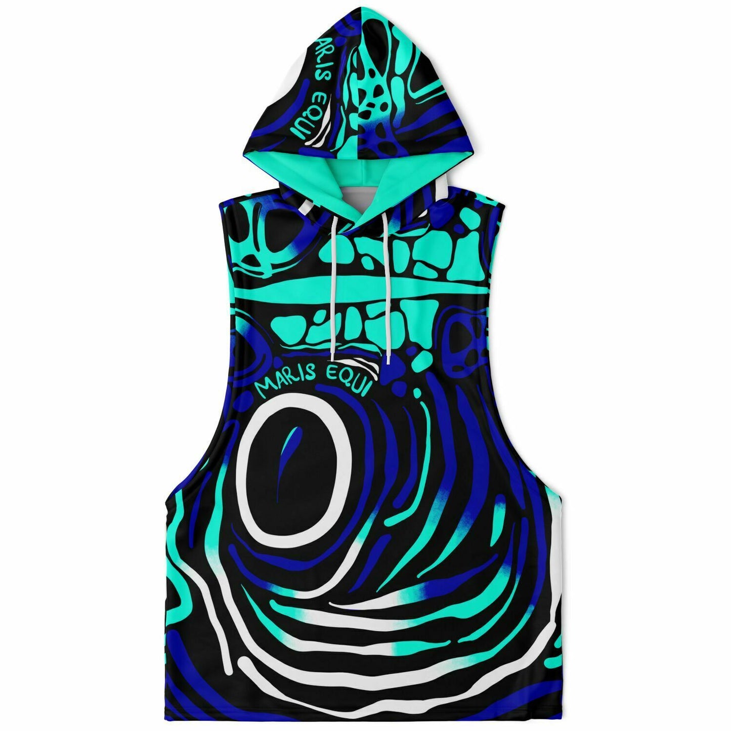 Angelfish Men's Drop Armhole Cotton Blend Hoodie