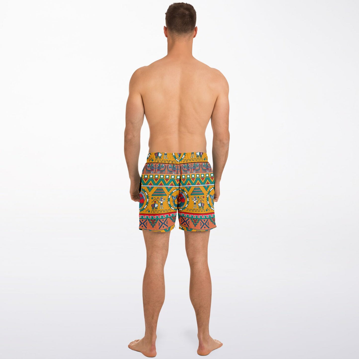Aztec Men's Swim Shorts by Maris Equi