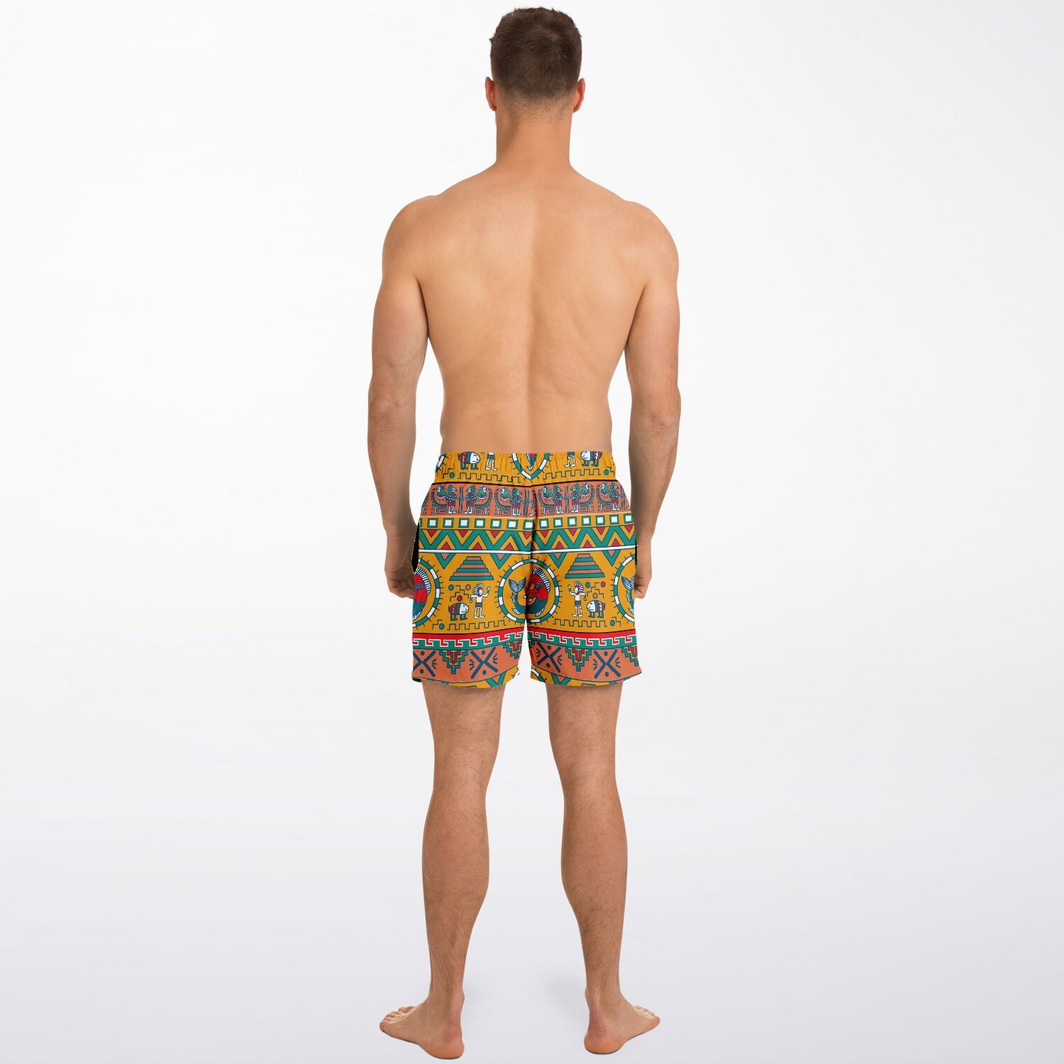 Aztec Men's Swim Shorts by Maris Equi