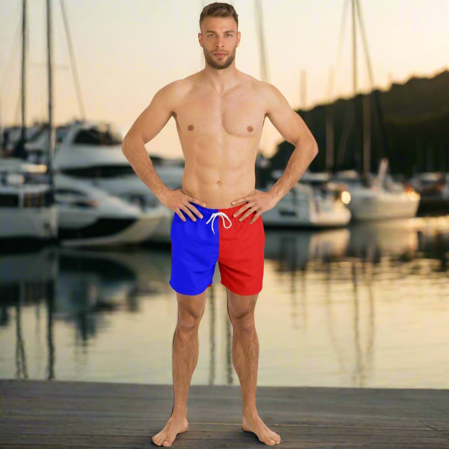 Signals Nautical Inspired Men's Swim Shorts - ECHO