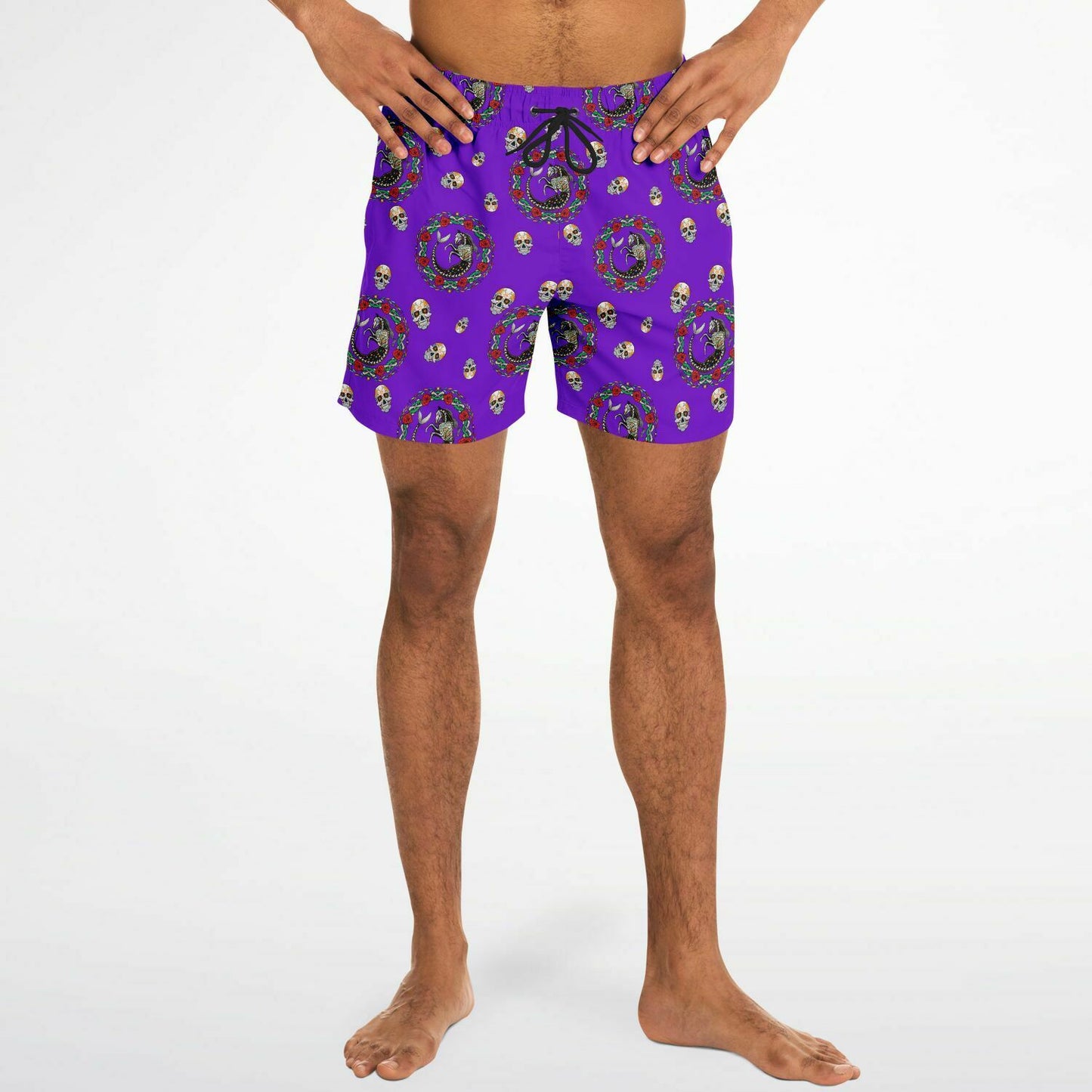 Day Of The Dead Men's Swim Shorts