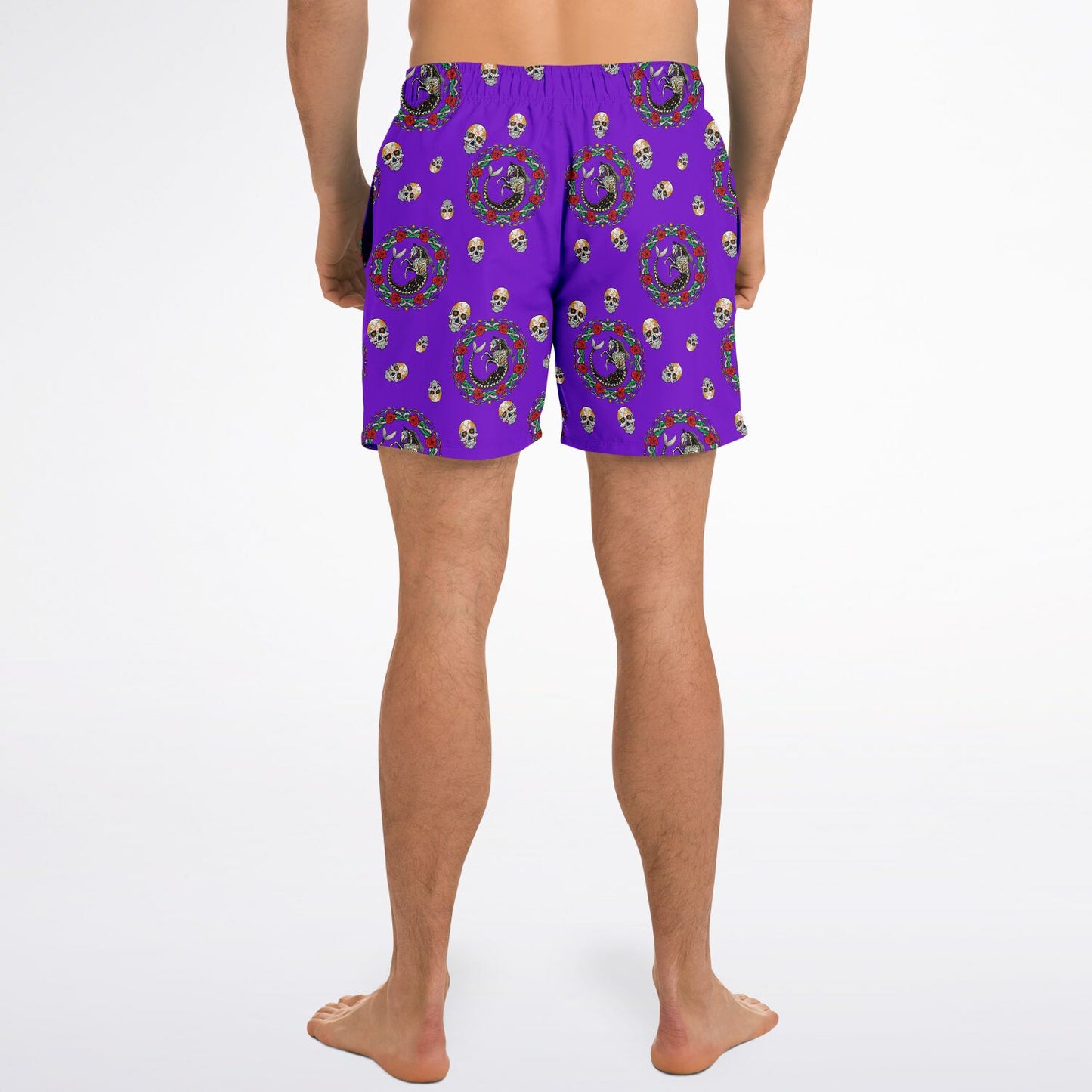 Day Of The Dead Men's Swim Shorts