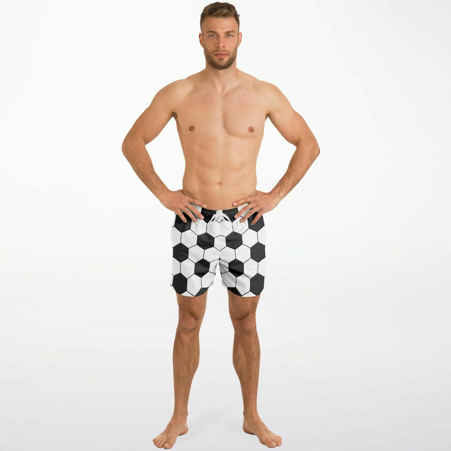 Soccer Ball Men's Swim Shorts
