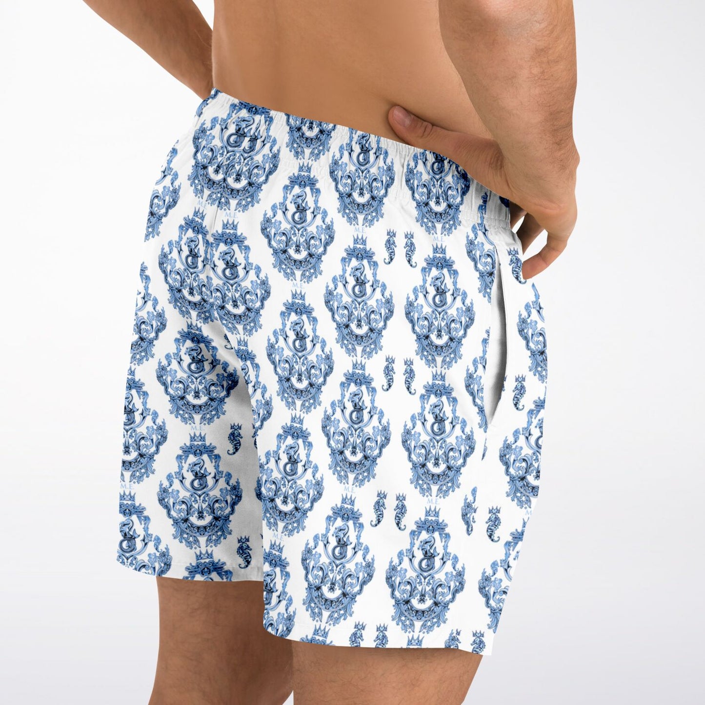 Blue Baroque Men's Swim Shorts