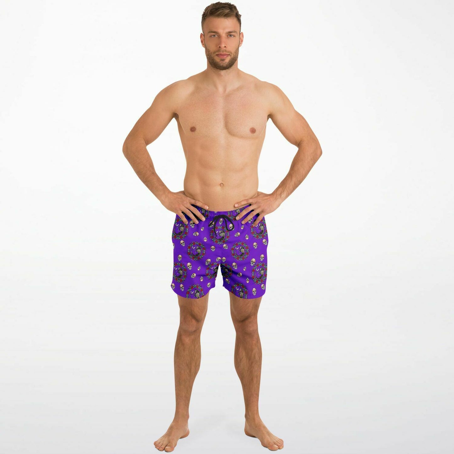Day Of The Dead Men's Swim Shorts