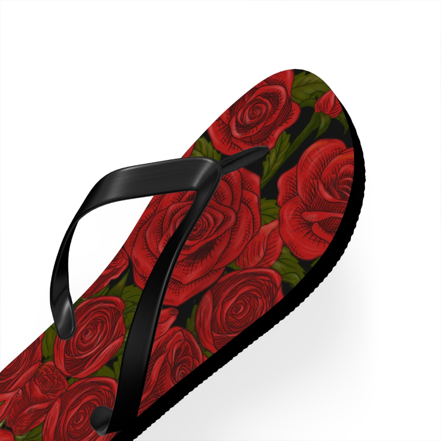 Rozen Red Rose Flip-Flops
