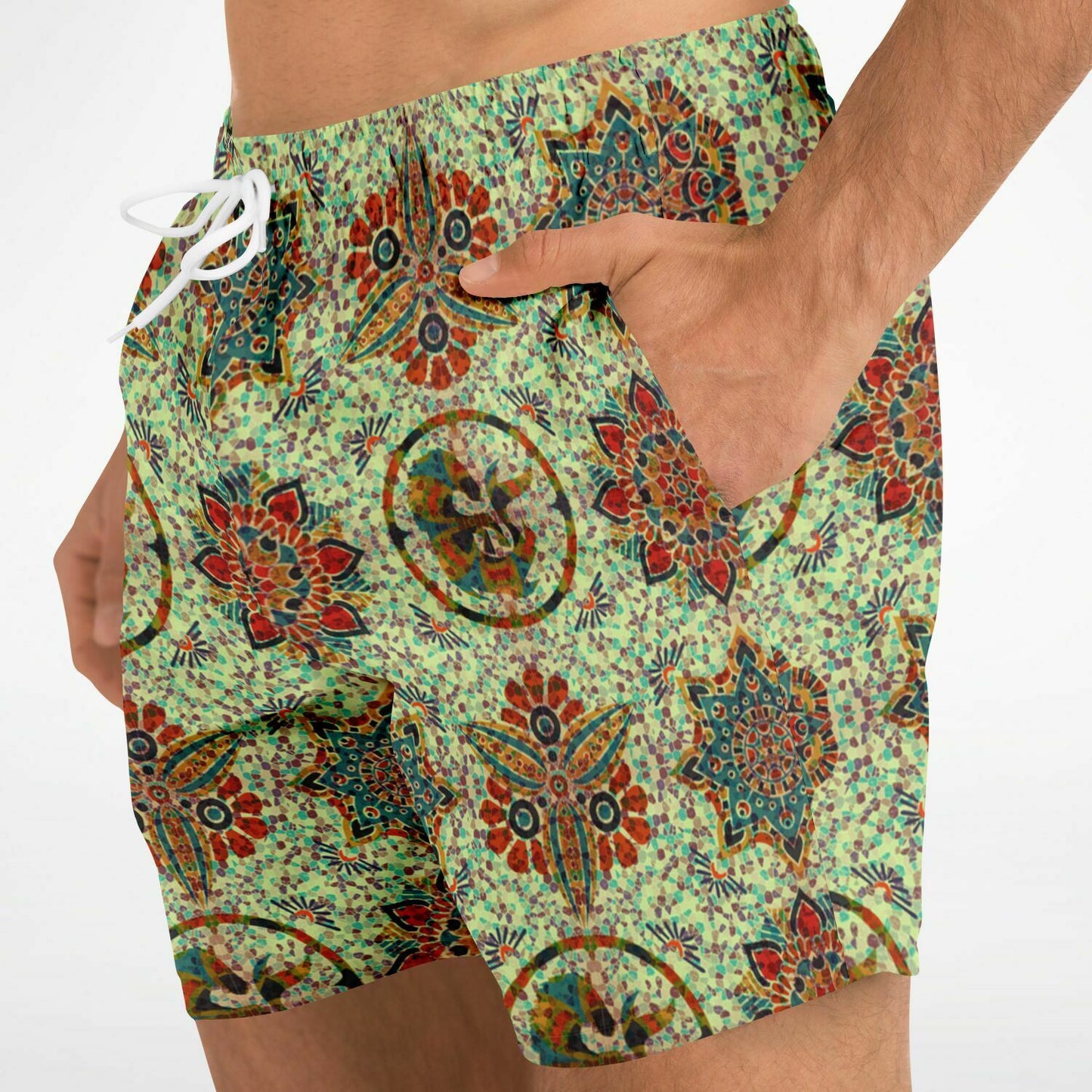 Mosaic Mens Swim Shorts