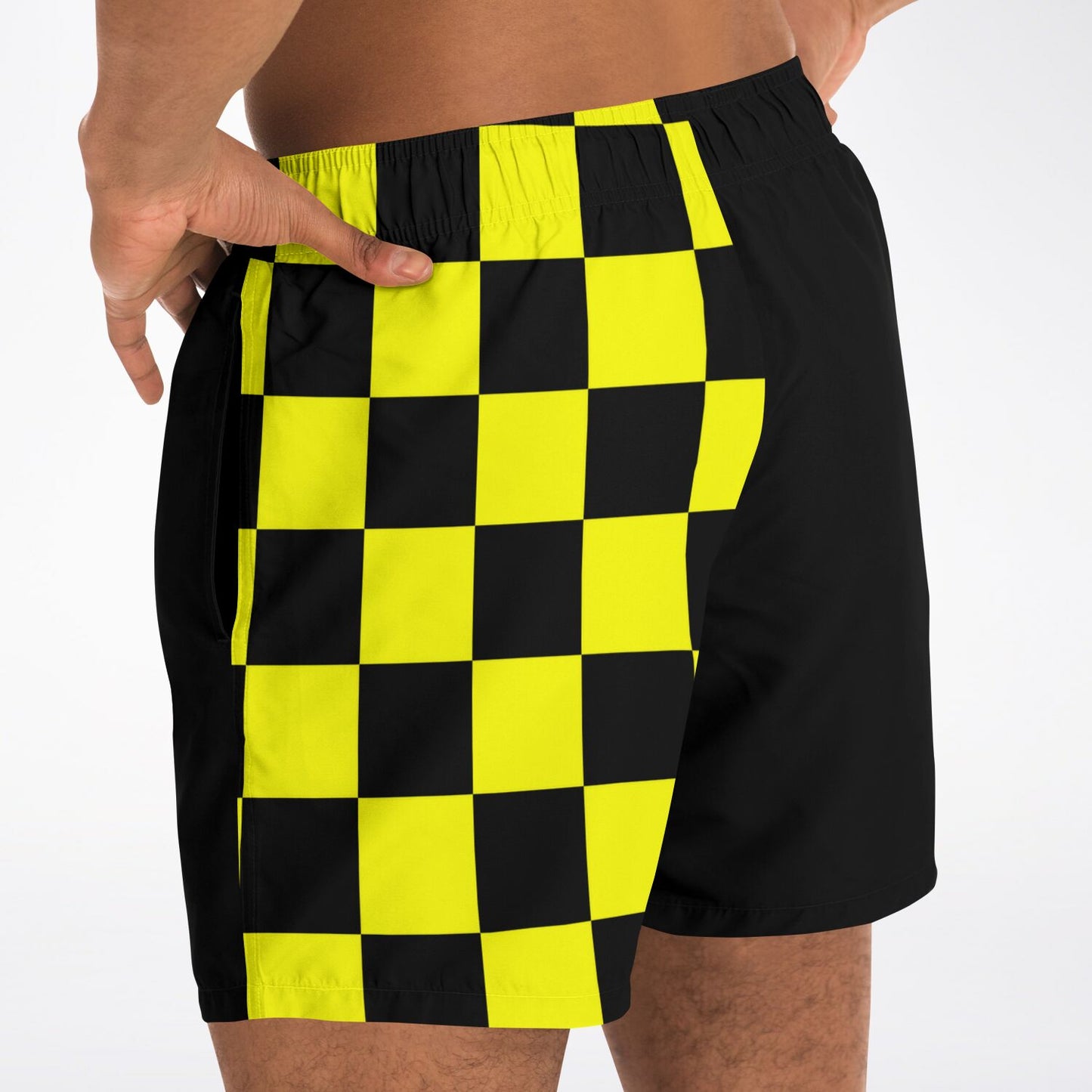 Signals Nautical Inspired Men's Swim Shorts - STOP