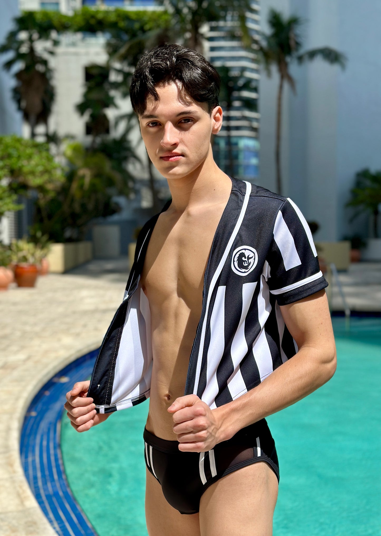 Referee Men's Crop Top Jersey