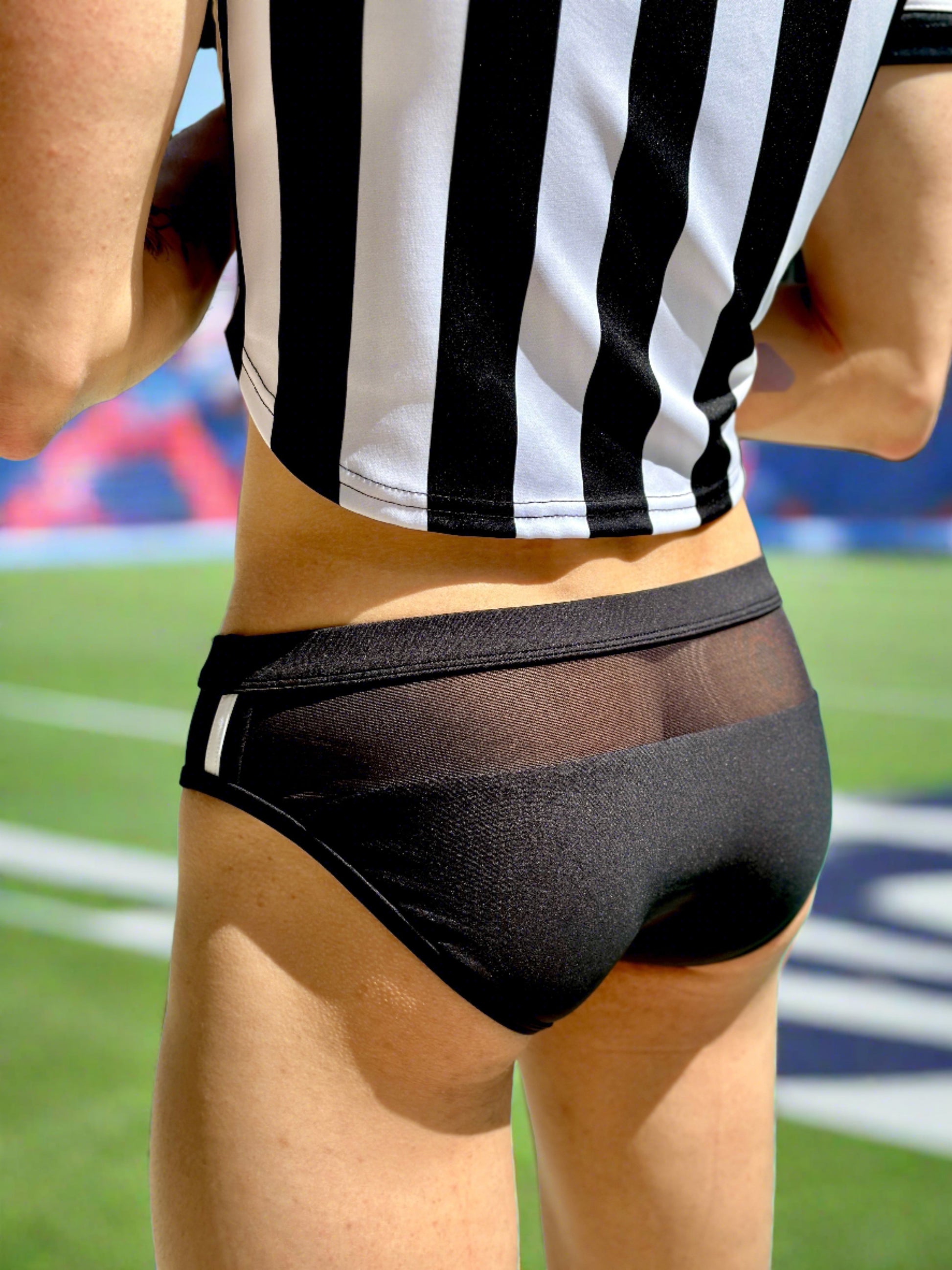 Our Sexy and Daring Referee Swim Brief for Men. Speedo style cut
