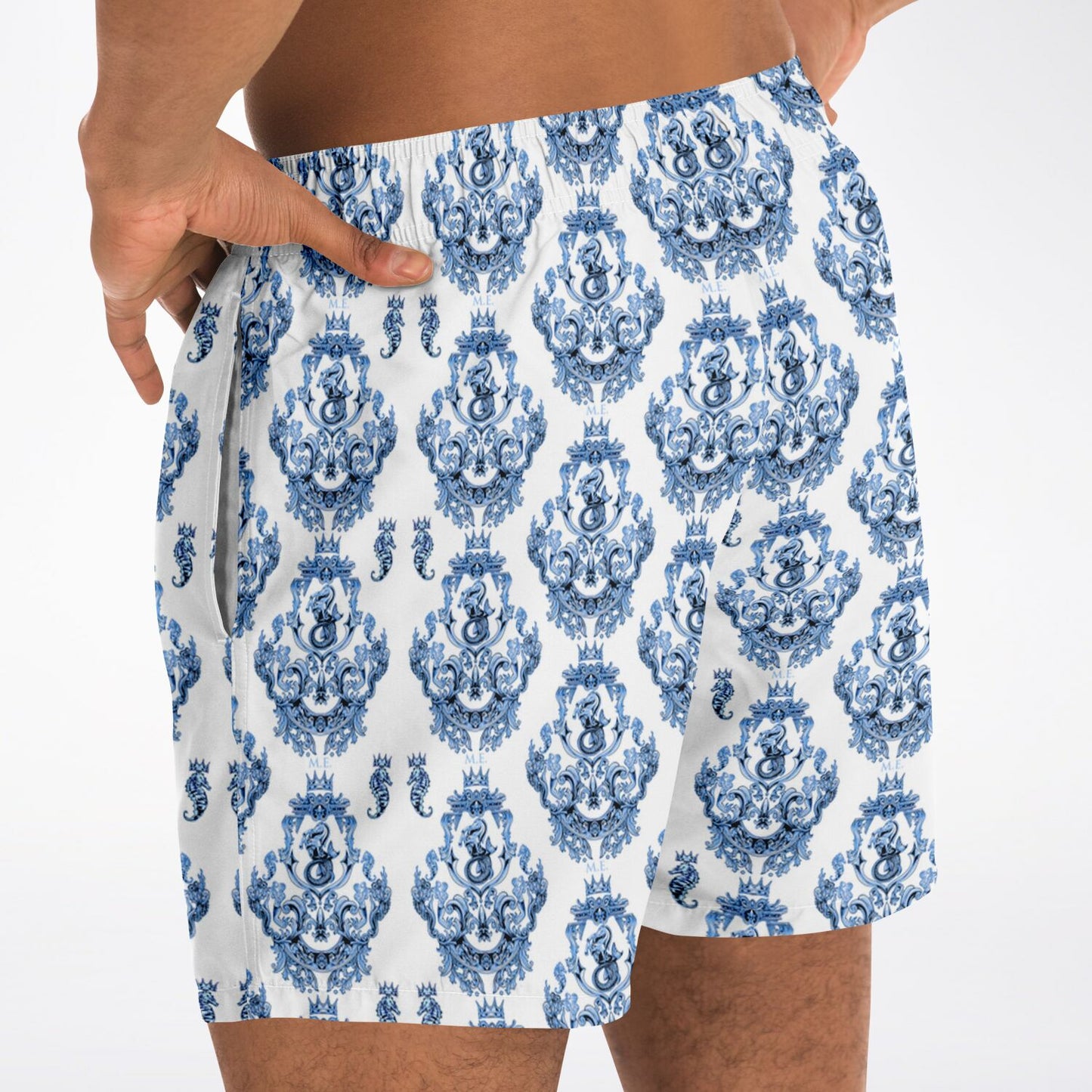Blue Baroque Men's Swim Shorts