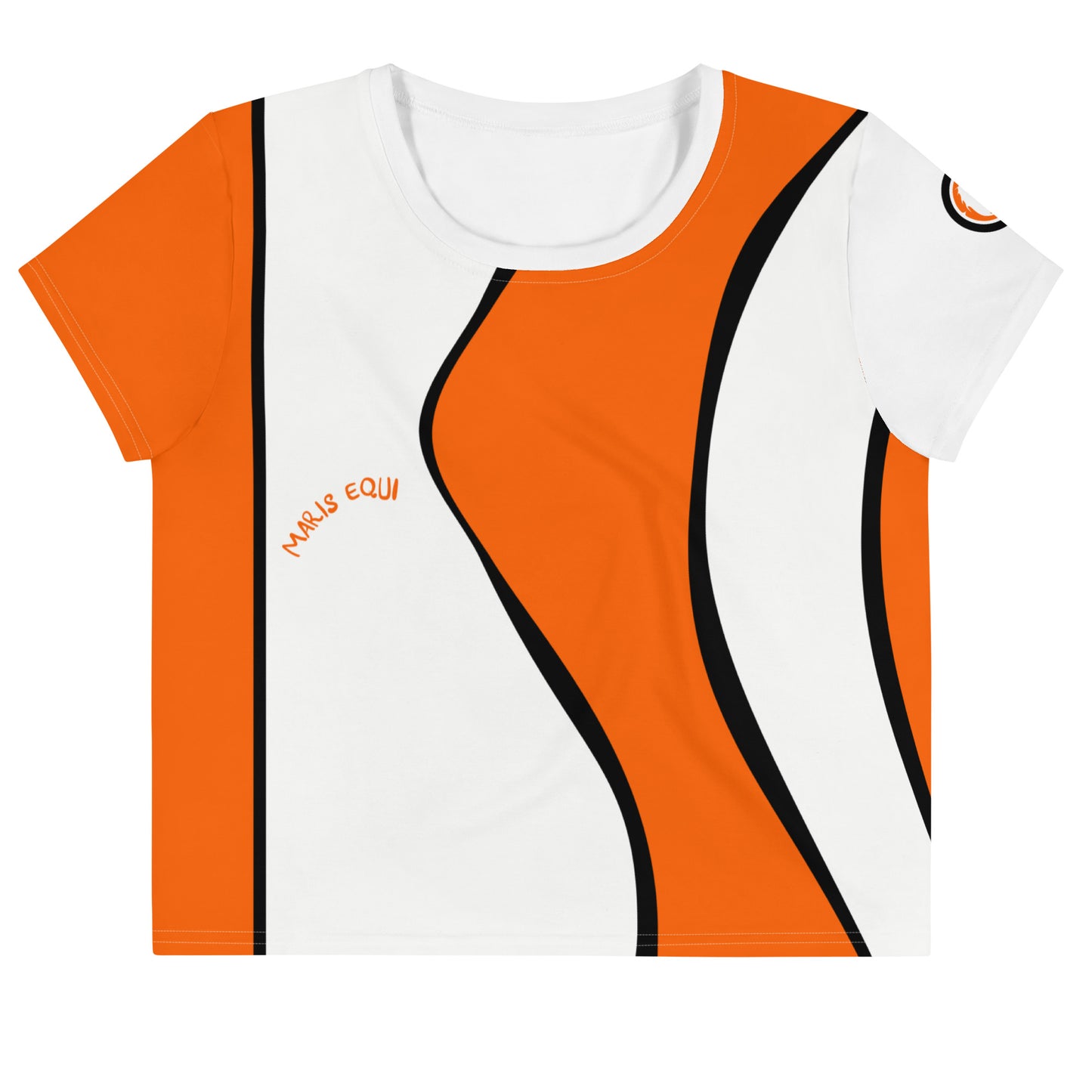 Clownfish Crop Tee Shirt