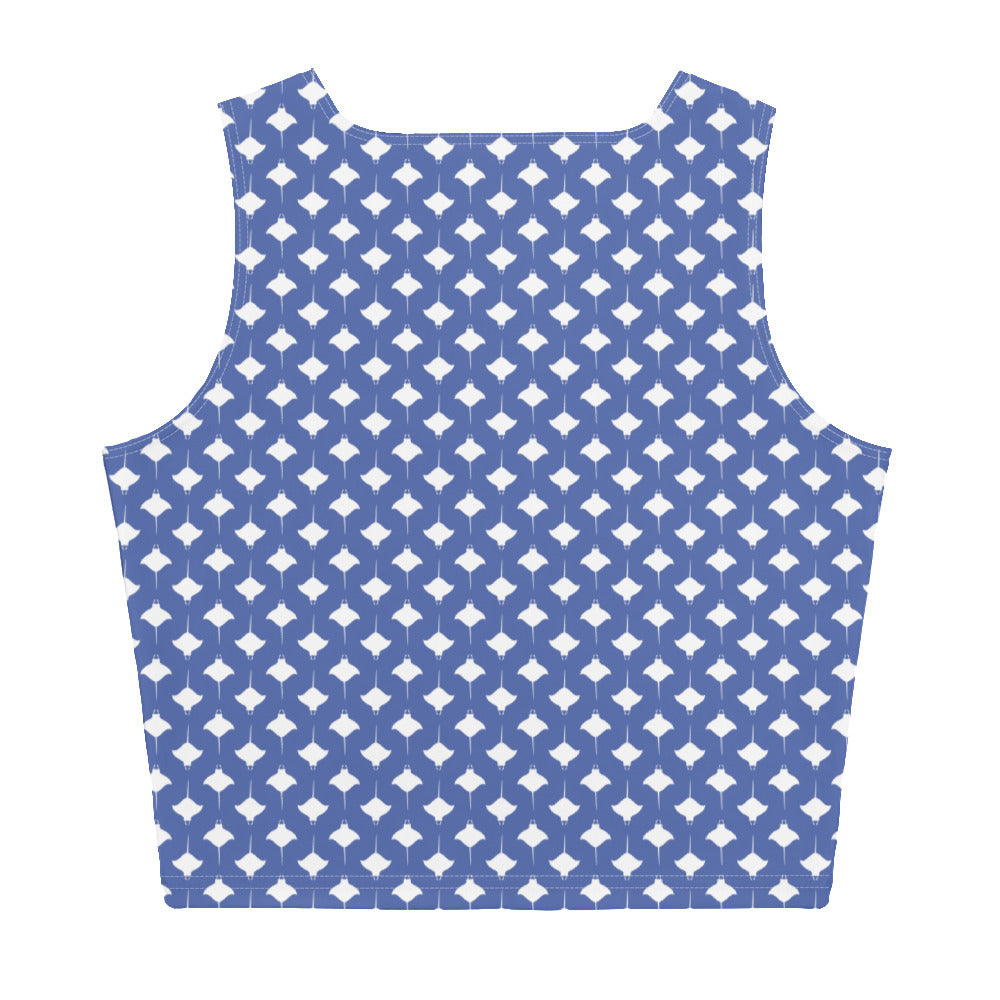 Manta Ray Men's Crop Tank Top