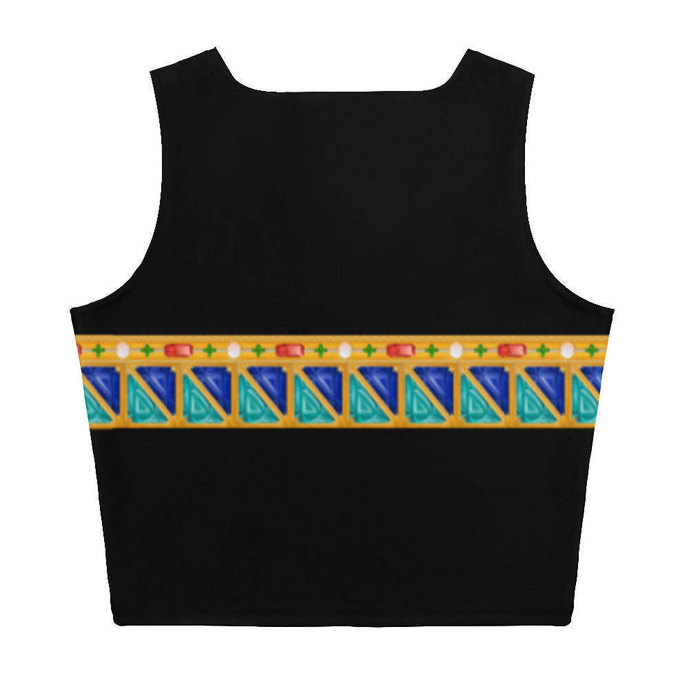 Bejewelled Men's Crop Tank Top
