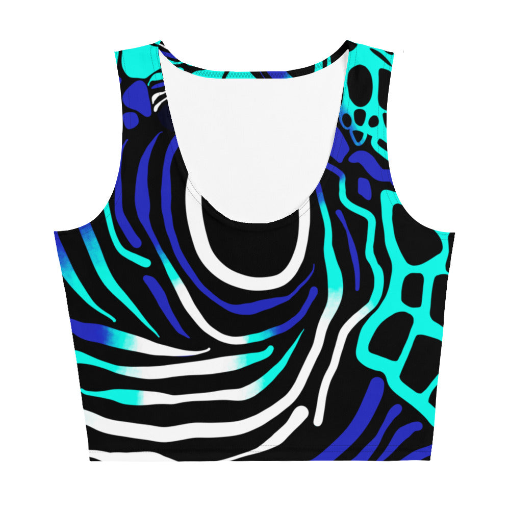 Angelfish Men's Crop Tank Top