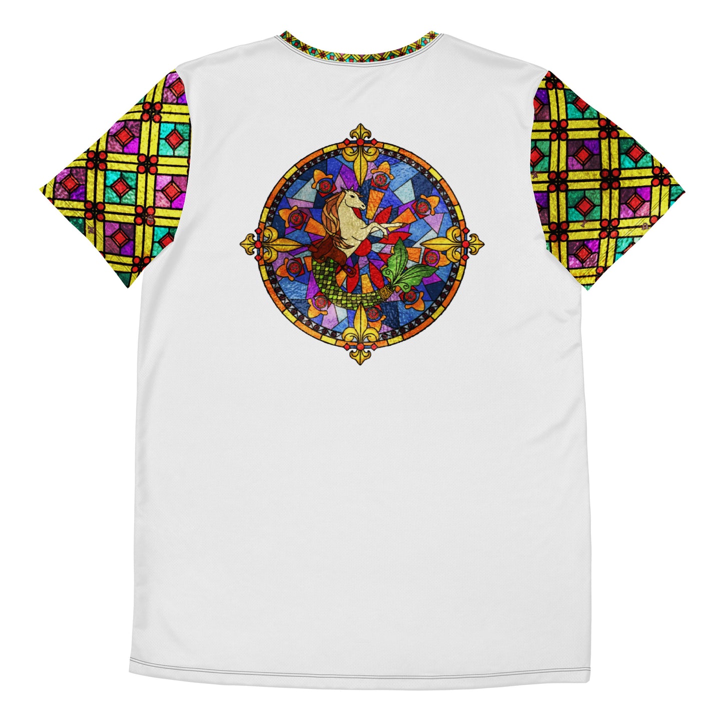 Stained Glass Men's Sport Shirt