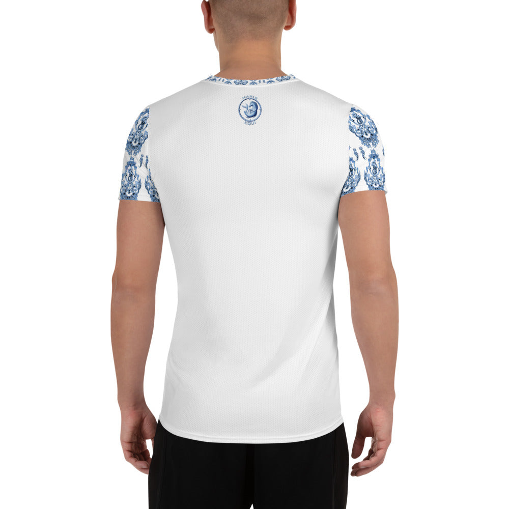 Blue Baroque Men's Sport Shirt