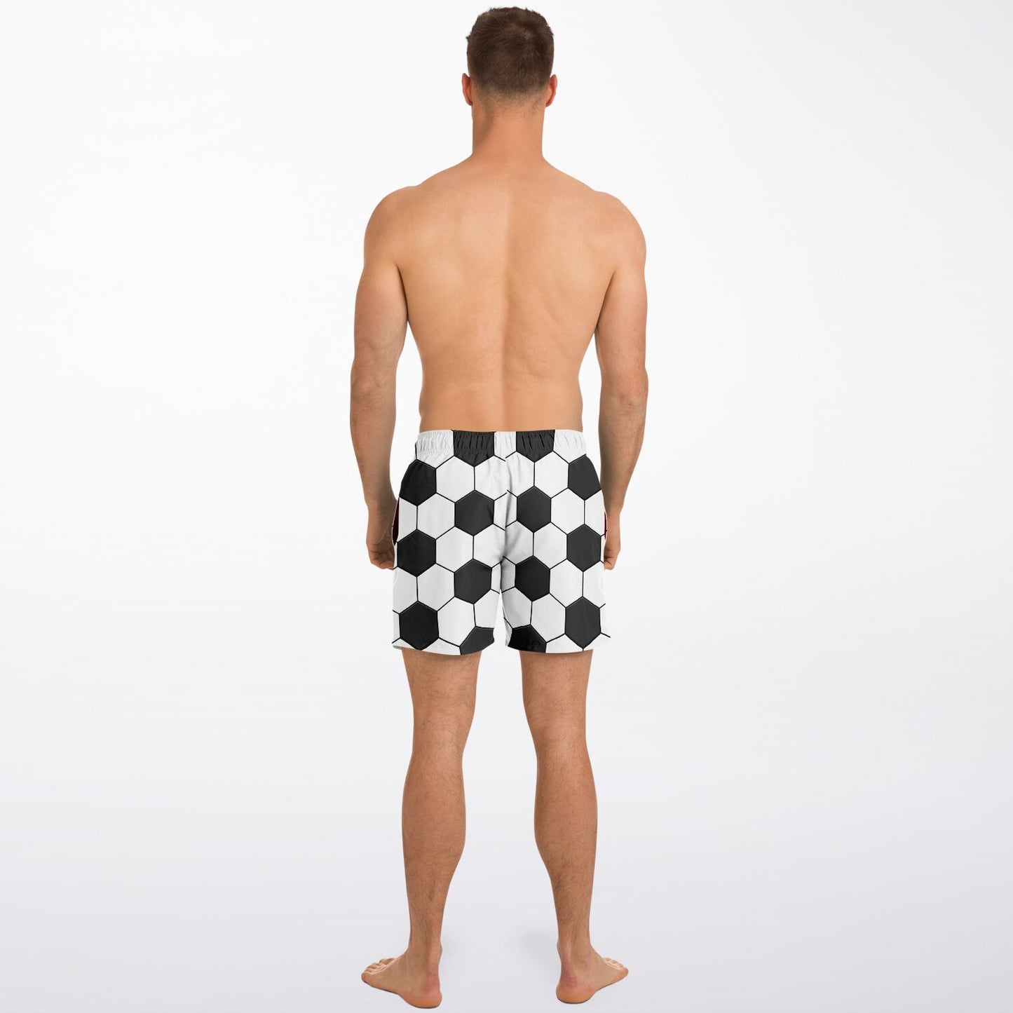 Soccer Ball Men's Swim Shorts