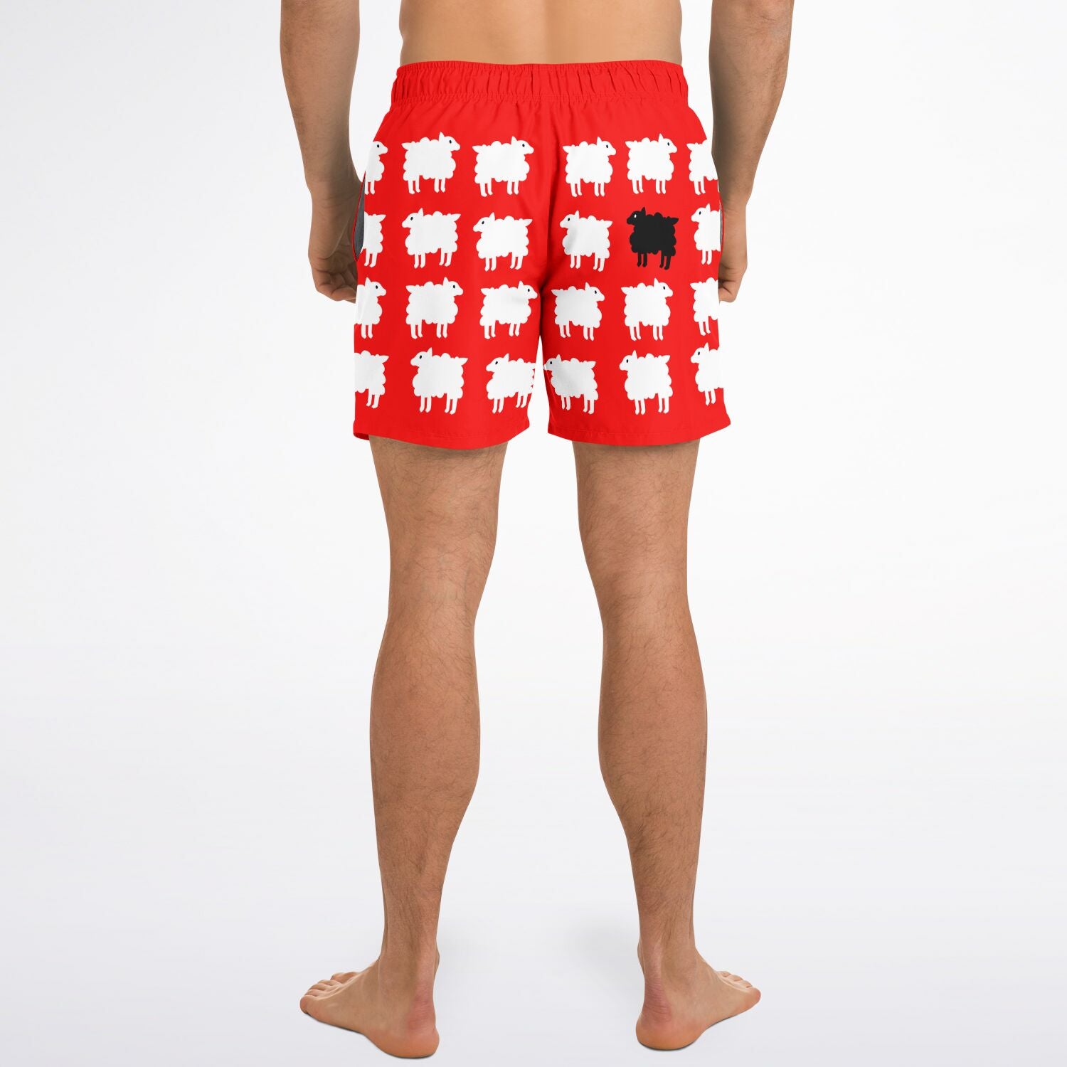 Black Sheep Diana Inspired Men's Swim Shorts