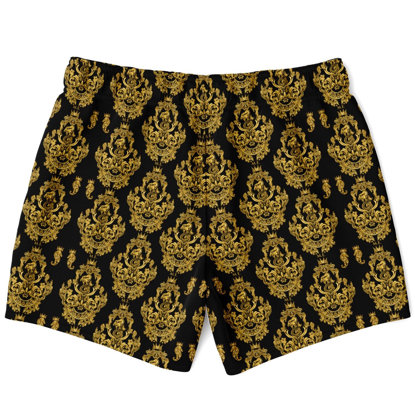 Gold Baroque Men's Swim Shorts