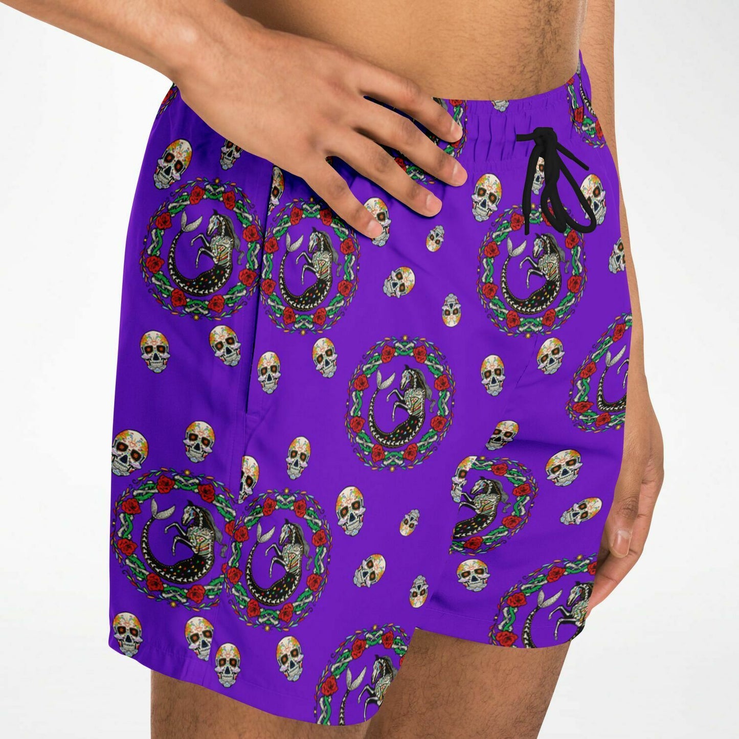Day Of The Dead Men's Swim Shorts