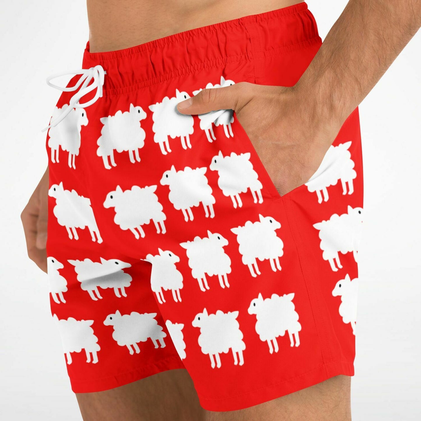 Black Sheep Diana Inspired Men's Swim Shorts