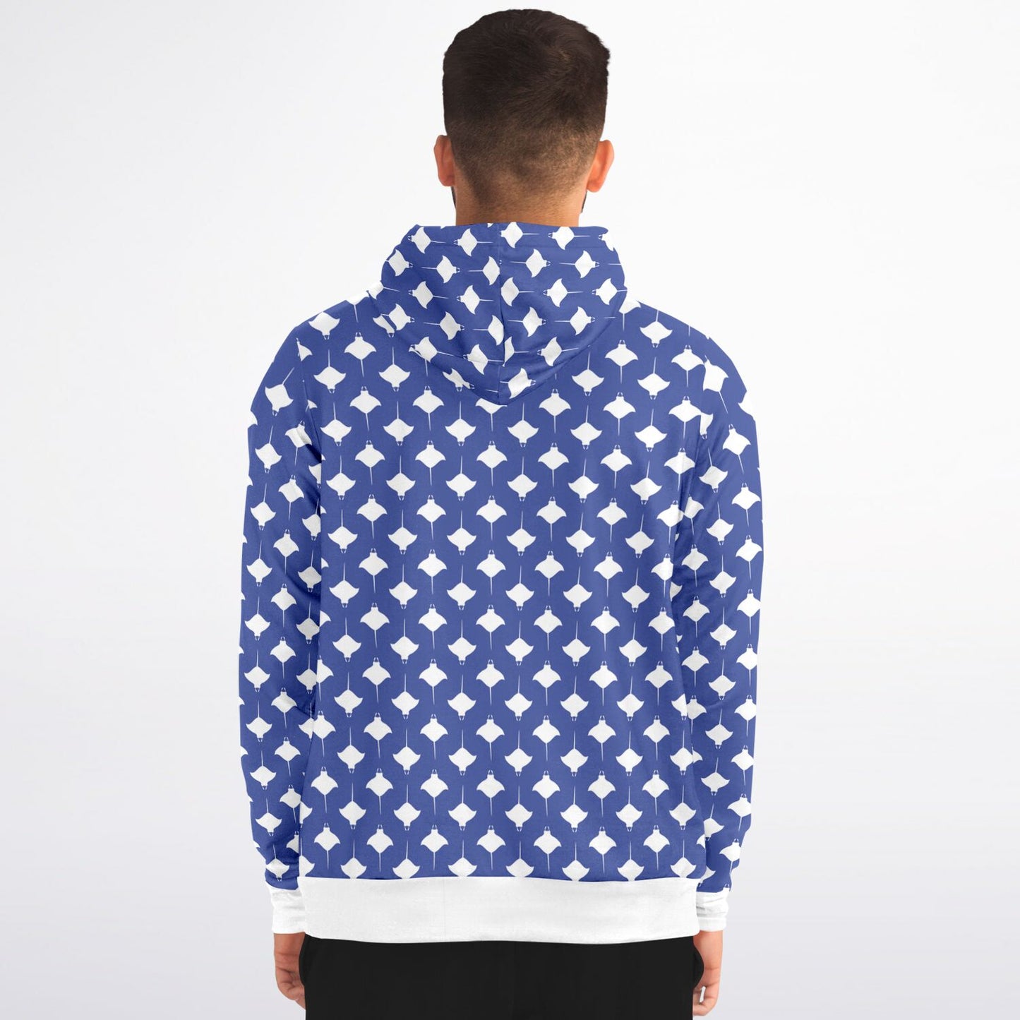Manta Ray Zip-Up Hoodie