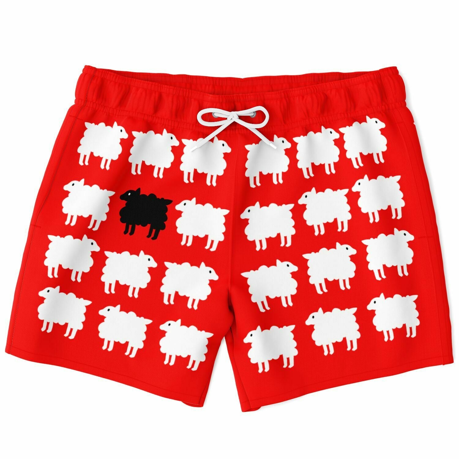 Black Sheep Diana Inspired Men's Swim Shorts