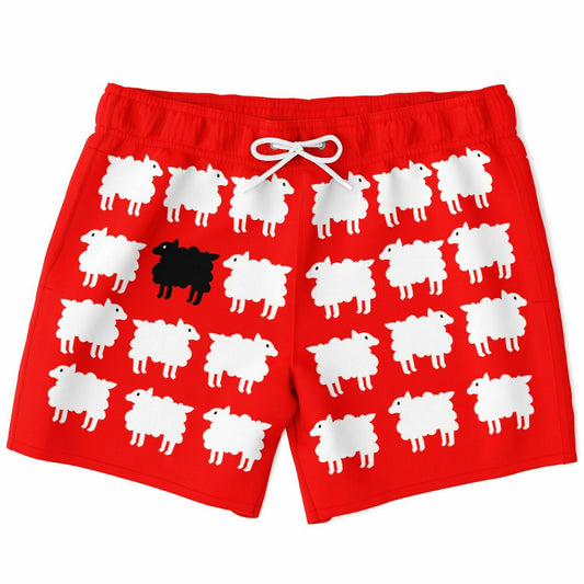 Black Sheep Diana Inspired Men's Swim Shorts