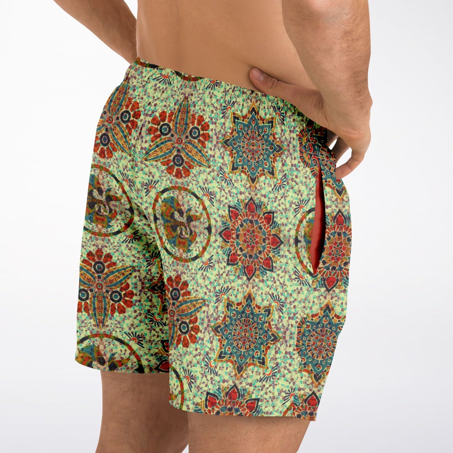 Mosaic Mens Swim Shorts