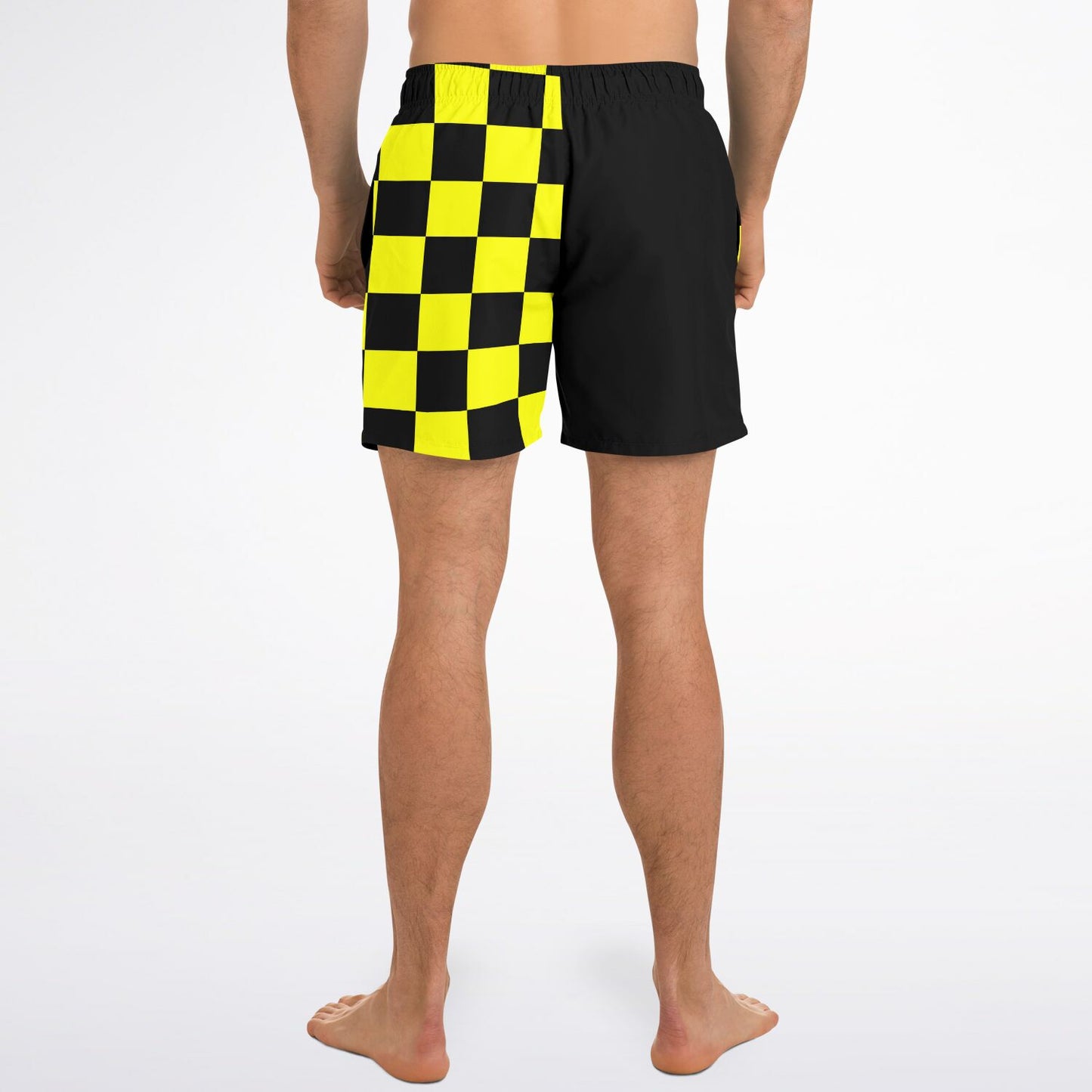 Nautical Signal Flag Inspired Swim Shots / Trunks. STOP