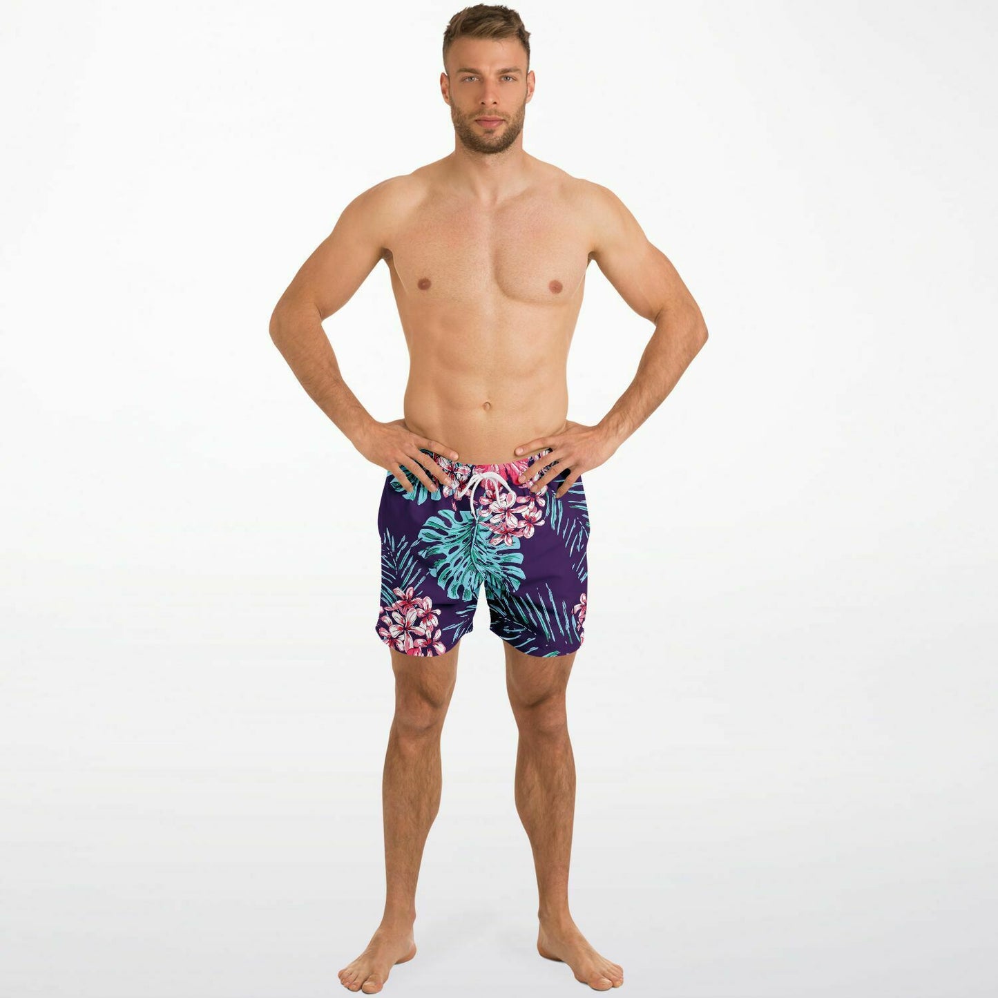 Floral Men's Swim Shorts