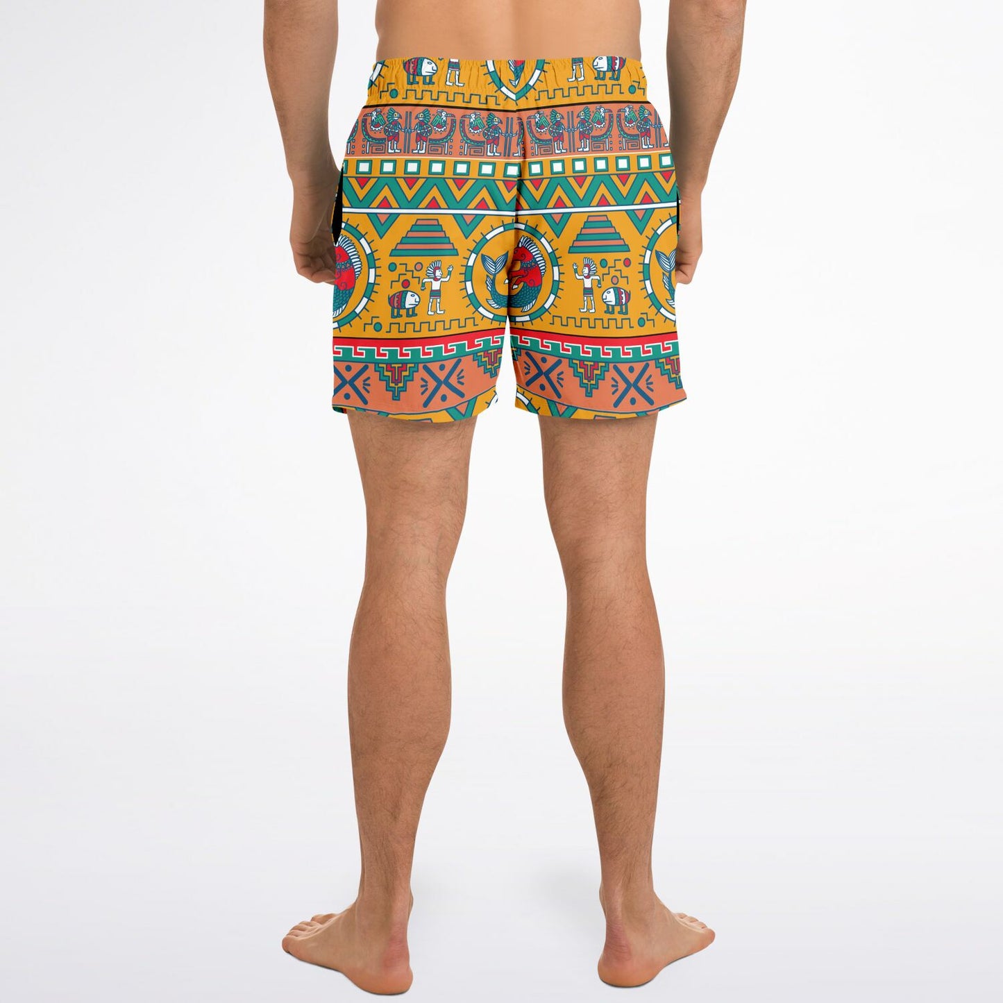 Aztec Men's Swim Shorts by Maris Equi