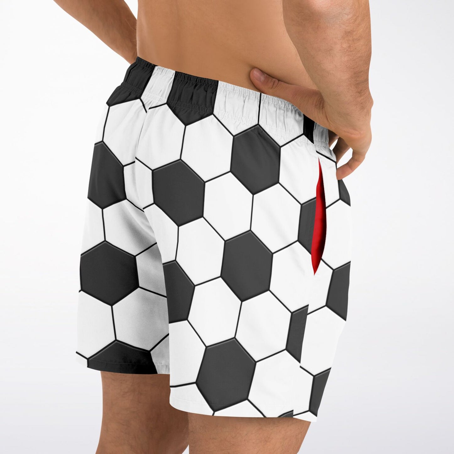 Soccer Ball Men's Swim Shorts