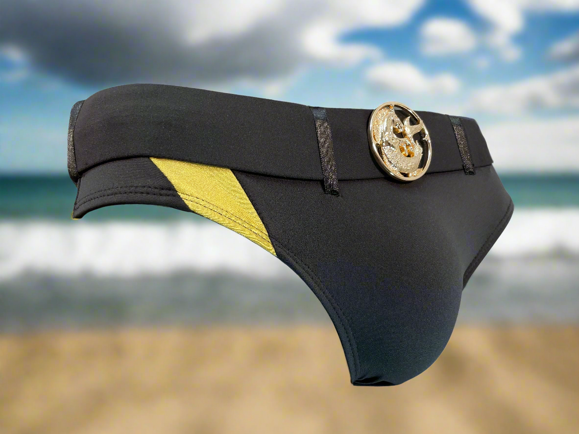 Medallion Men's Swim Briefs