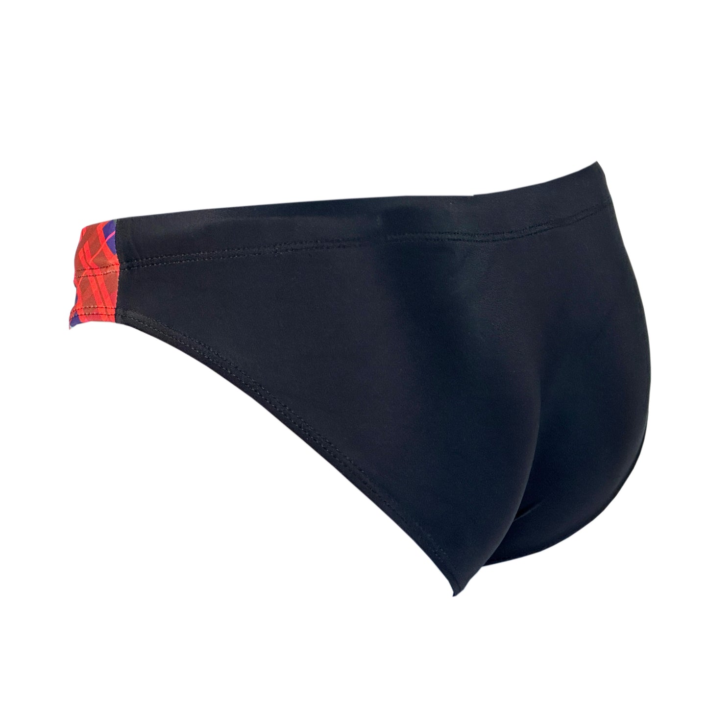 Red Tartan Men's Swim Briefs
