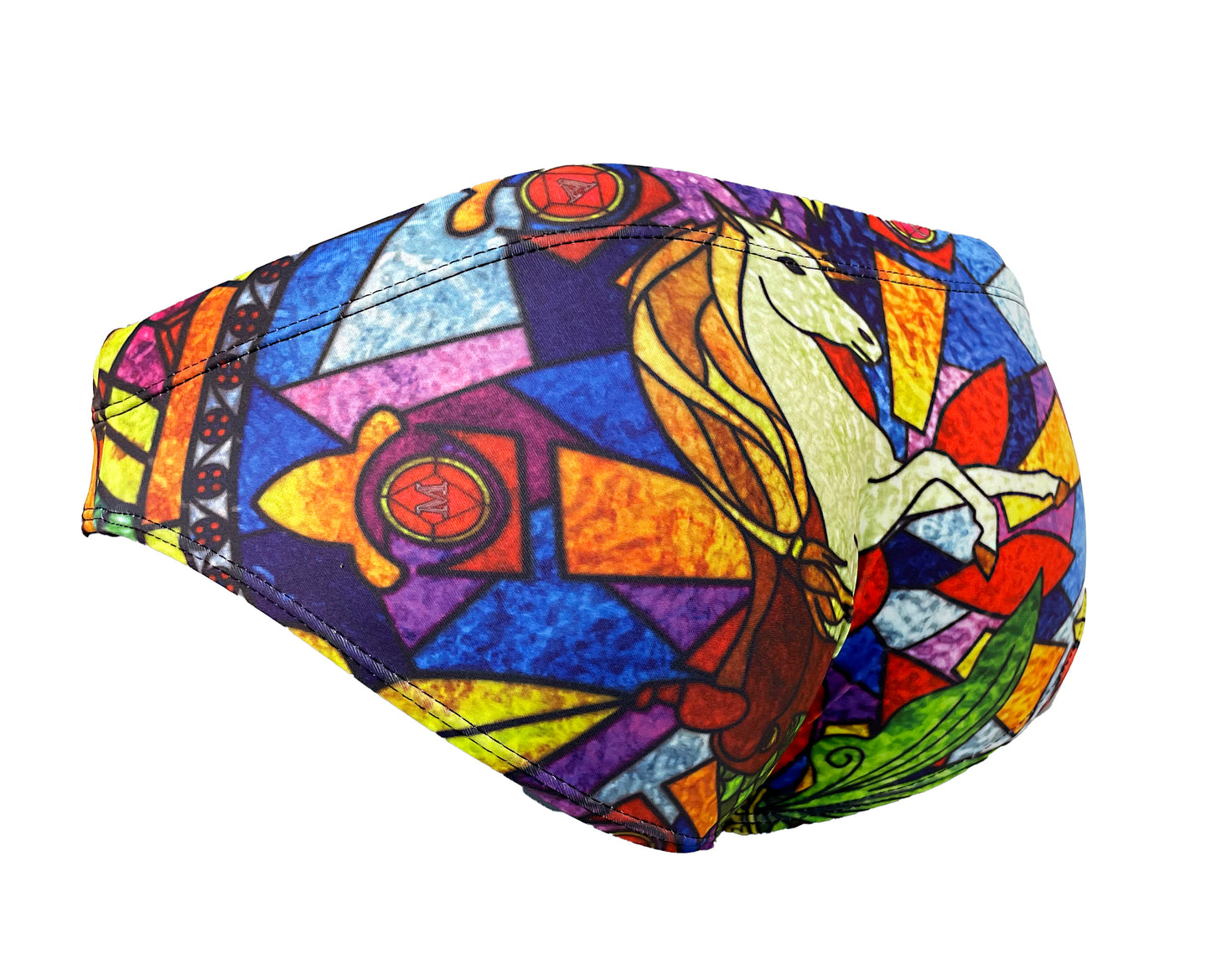 Stained Glass Men's Swim Briefs